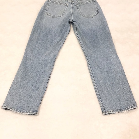 Abercrombie 4 Short (27S) 90s Straight Ultra High Rise Curve Love Women’s Jeans - Picture 7 of 11